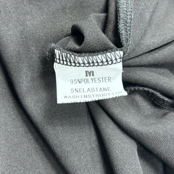 Black Sleeveless Maxi Dress With Spaghetti Straps Stretch Fit M 95% Polyester 5% - Picture 4 of 8